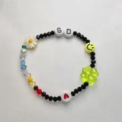 BIG BANG G-DRAGON パール メタルストラップブレスレット難有り BIG BANG G-DRAGON パール メタルストラップブレスレット難有り