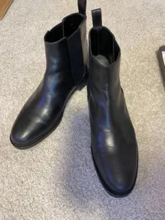 お値引きしました　UNITED ARROWS ブラック サイドゴアブーツ　38