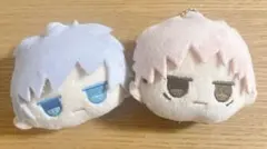 呪術廻戦 フェイスぬいぐるみキーホルダー 五条 虎杖 ダイソー 百均