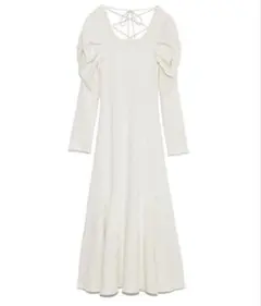 SNIDEL スナイデル バックオープンカットワンピース