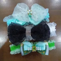 値下げ！犬用リボンアクセサリー3個セット