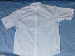 GU ブロードシャツ 半袖 ホワイト Mサイズ