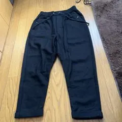 アズール　黒パンツ　ウエストゴム