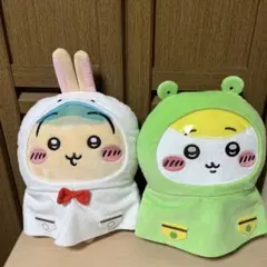 新品・未使用✨ちいかわ 雨の日BIGぬいぐるみ 2種セット（うさぎ・ちいかわ）