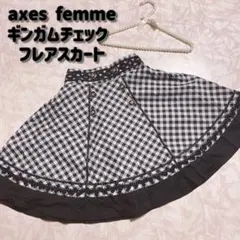 ⭐️即日発送⭐️axes femme ギンガムチェック スカート ゴスロリ ロリータ