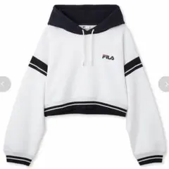 (新品未使用)SNIDEL FILA コラボ ORGANICSショートパーカー