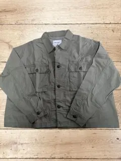 niko and... ミリタリージャケット オリーブ