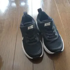 18cm★美品★NIKE スニーカー ブラック