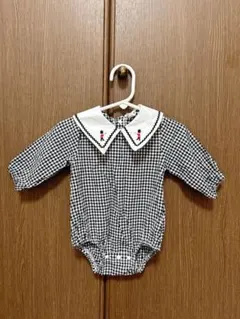 長袖ロンパース