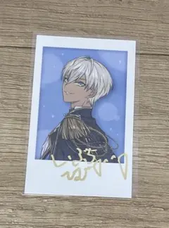 にじさんじ 5周年 チェキ風カード イブラヒム 箔押し