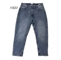 レディースデニムH&M ジーパン　デニム ジーンズ ストレート 色落ち加工