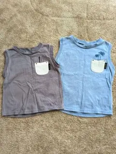 子供用タンクトップ　セット100,110サイズ