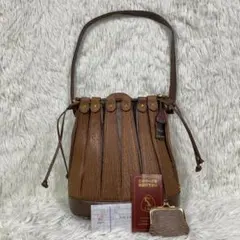 最高級レトロ品☆ JRA公認 アンテロープ 本革 ショルダーバッグ 日本 