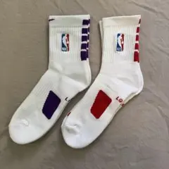 ナイキNIKE NBA スポーツバスケソックス靴下2足 26-28cm