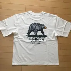【新品未使用】L.L.Bean メンズ Tシャツ ホワイトM ベア 日本限定