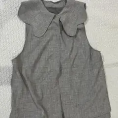 【美品】ドノバン　襟付きジレ