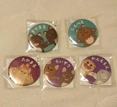 忍たま乱太郎　ナンジャタウン　忍たまスクラッチ　C賞　缶バッジ　セット