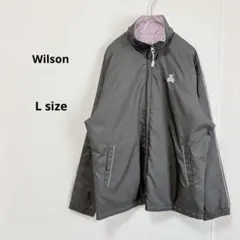 Wilson ウィルソン　ジップアップ中綿ジャケット　L リバーシブル