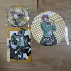 ヒプマイ 海の家 缶バッジ チップス MOVIE CAFE コースター 飴村乱数
