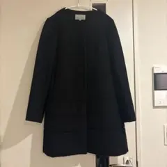 黒のロングコート テクスチャー付きのサムネイル