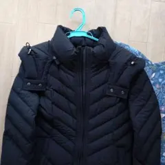 LAUTREAMONT ロートレアモン ヴィクトリアダウン ロング コート 黒