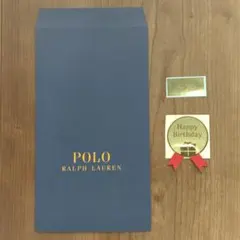 ポロラルフローレン　お誕生日　ギフトバッグ　靴下用　パッケージ　ラッピング袋