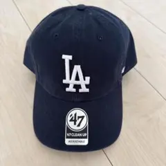 美品　47 キャップ　ドジャース CLEAN UP メンズ　レディース　ネイビー