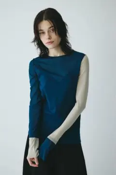 Bi color mesh inner topsのサムネイル