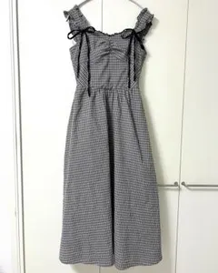 MAJESTIC LEGON 2wayリボンチェックワンピースのサムネイル
