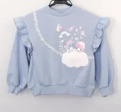 サンリオ　キキ&ララ　リトルツインスターズ　トレーナー　エコネコ