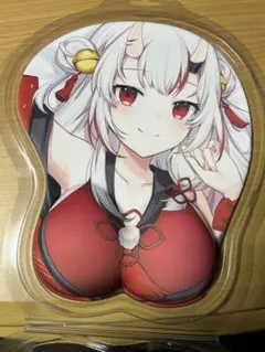 百鬼あやめ おっぱいマウスパッド