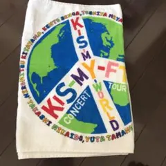 kis-my-ft22015 KIS-MY-WORLDグッズ　タオル（白）