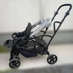 【限界最終値下げ美品】アミティエF ネビオNebio二人乗りベビーカーおまけ付のサムネイル