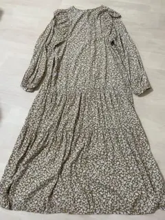 パーカー ロングワンピース