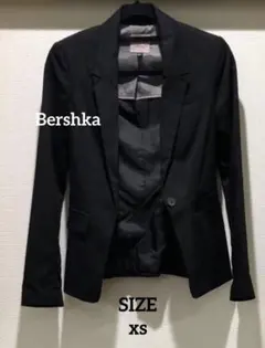 【Bershka】レディーステーラードジャケット　ブラック　XS