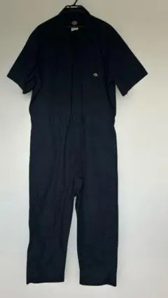 インポートディッキーズ　半袖つなぎ　紺色　メキシコ製　XL