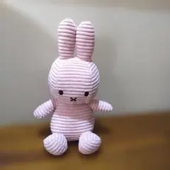 ミッフィーぬいぐるみコーデュロイピンク