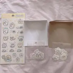 ちいかわ　ちいかわベビー　シール　フレークシール　クリアシール　3点