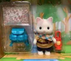 新品　どきどき探検セット-ラテネコきょうだい-男の子　リュック、ランタン地図