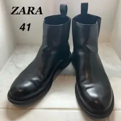 ZARA サイドゴアブーツ チェルシーブーツ