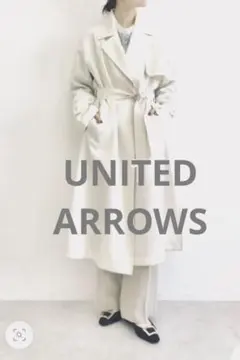 【超美品】グリーンレーベルリラクシングロングガウンコート