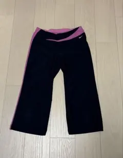 NIKE ナイキ　フィットネス　ヨガ　パンツ　ネイビー✖️ピンク