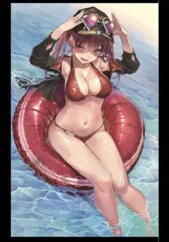 大きいアクリルスタンド 宝鐘マリン(あかさあい) C104/SEA SIDE - メルカリ
