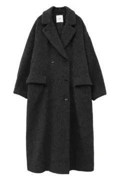 最終値下げ】【25AW】CLANE ダブルウールロングコート - メルカリ