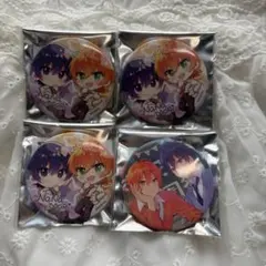 すとぷり缶バッジ4個セットまとめ売り　ななもりくん　ななもり　ジェルくん　ジェル