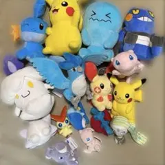 豪華28点まとめ売り】ポケモン マリオ 鬼滅の刃 サンリオ等 ぬいぐるみ