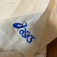 新品 ASICS アシックス Tシャツ XLサイズ ホワイトロゴ