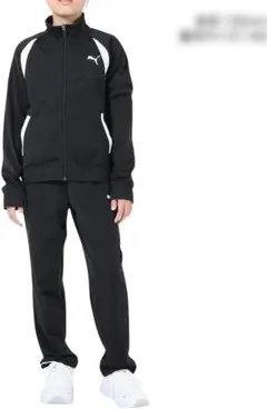 PUMA　キッズジャージ上下セット　ブラック　サイズ120