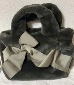美品⭐️エムズグレイシー　ファーバック