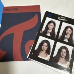 TWICE THIS IS FOR POPUP 証明写真　ツウィ